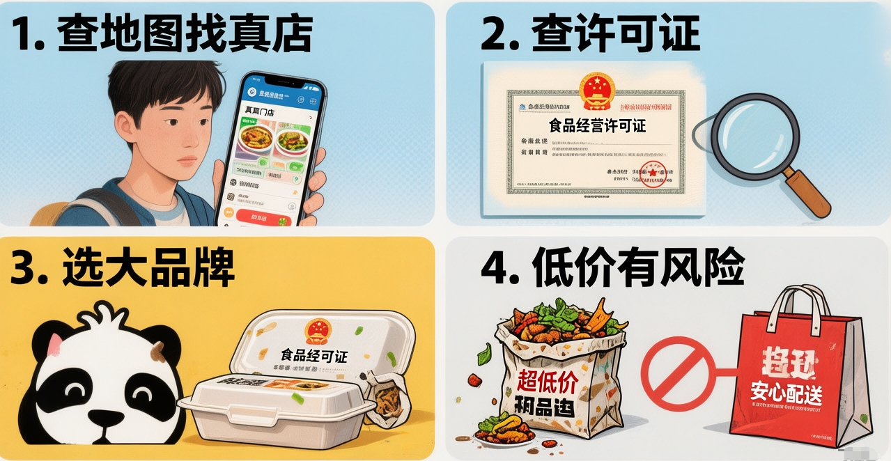 怎么识别幽灵外卖